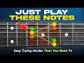 Play These Notes When the Chord Changes That s It