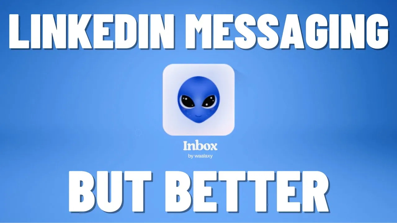 Waalaxy | We make LinkedIn Outreach f*cking easy — Waalaxy — Enhance LinkedIn Messaging (YouTube video ad)