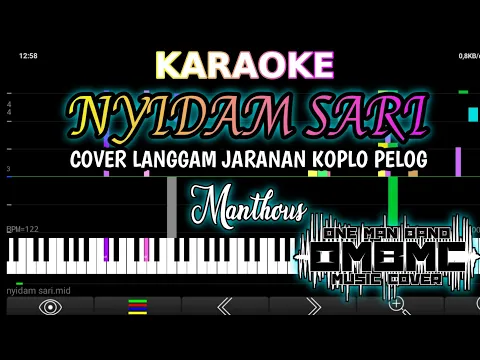 Nyidam Sari Karaoke Cover Langgam Jaranan Koplo