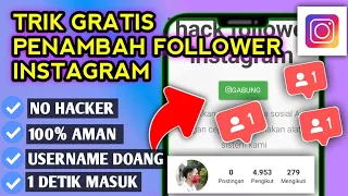 berhasil cara tambah follwer instagram gratis tanpa login ter update 2023
