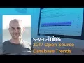 Open Source Database Trends in 2017 with Johan Andersson - CTO Severalnines ClusterControl