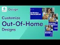 Customizing OOH Print Digital Posters in GraFx Studio