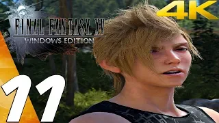 FINAL FANTASY XV PC Gameplay Walkthrough Part 11 Steyliff Grove Dungeon 4K 60FPS 
