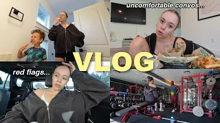 VLOG: telling my co-parent I'm dating, target shopping + mukbang