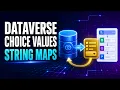 Power Automate Get Dataverse Choice Values Dynamically with String Maps