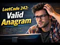 Valid Anagram - Leet Code 242 Python Tutorial Interview Prep