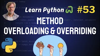 Method Overloading Method Overriding - Python Full Course 2024
