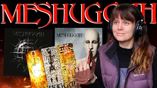 first time listening to MESHUGGAH 🤯 Bleed, Future Breed Machine & New Millennium Cyanide Christ