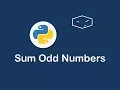 count odd numbers from a list in python