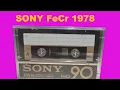Download Lagu АУДИОКАССЕТА SONY FeCr 1978! А КАК ПИСАТЬ ТО?!
