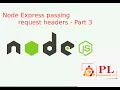 Node Express passing request headers - Part 3