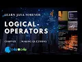 logical operator in Java and or not operator in Java