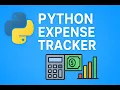 Python Expense Tracker Project Webpage Version Full Project Tutorial