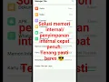Download Lagu cara menghapus memori penyimpanan internal/ ram cepat penuh
