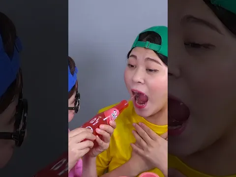 Red Food Mukbang 빨간색 음식 먹방