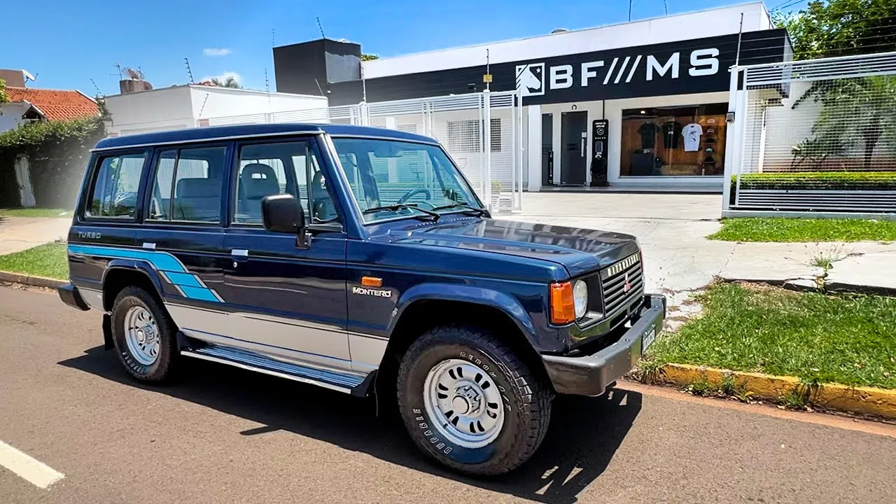 DIRIGI UMA DAS ÚNICAS MITSUBISHI MONTERO DO BRASIL!