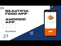 Food Android App Food Delivery App React Native React Native Tutorial VLH 2022