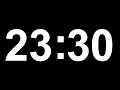 23 Minute and 30 Second Timer
