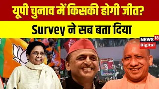 UP Election Survey  यूपी चुनाव में किसकी होगी जीत  Survey ने सब बता दिया  CM Yogi vs Akhilesh   N18P