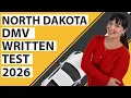 North Dakota DMV Written Test 2026 60 Questions with Explained Answers