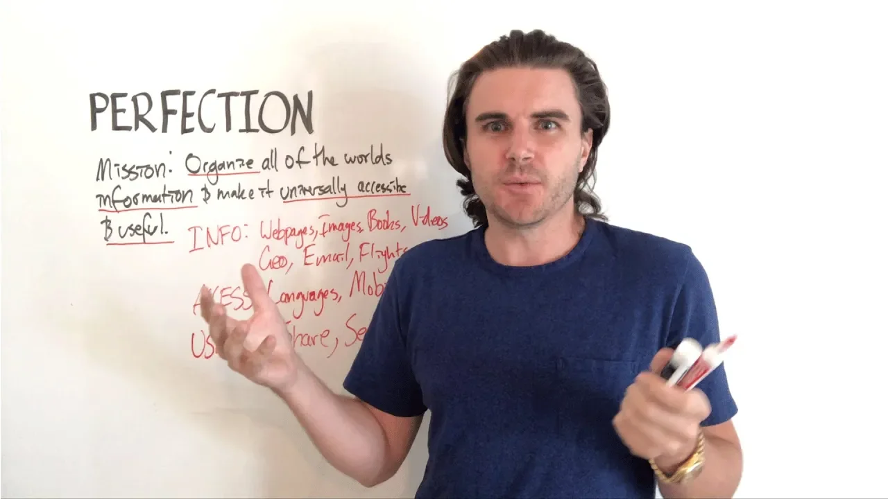 Outline Video What Does Perfection Look Like?