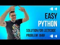 LeetCode 1848 Python Solution Minimum Distance to Target Element Easy Problem Tutorial