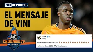 🧐✌ El mensaje de VINÍCIUS, ¿un gesto de victoria o una indirecta para el VALENCIA? | El Chiringuito