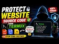 Protect Website Source Code Using Termux 2026 HTML CSS JavaScript