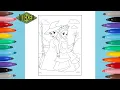 Wicked Elphaba and Glinda Coloring Pages Wicked