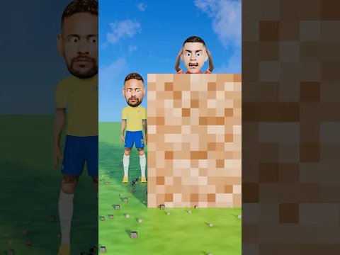Help Ronaldo Gain Power and Smash The Money Bricks! π΅πͺπ» #football #animation #shorts