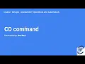 What is CD command How to Use CD command Live Example