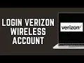 2024 How To Login Verizon Wireless Account Sign In Verizon Wireless Account Verizon com Login