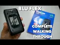 BLU FLEX complete walking through for Tracfone Total Wireless straight talk and more