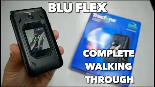 BLU FLEX complete walking through for Tracfone Total Wireless straight talk and more