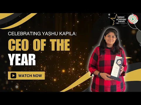 Download MP3 Celebrating Yashu Kapila: CEO of the Year | Indian Achievers Award 2023 | BugRaptors