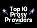 Top 10 Proxy Providers in 2026 Speed Price Reliability