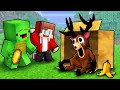 Download Lagu Mikey and JJ Adopted 99 Nights in the Forest in Minecraft (Maizen)