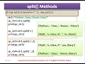 12 String methods in Python STRING LIBRARY FUNCTIONS XII CBSE IP CS