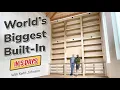 's Werelds grootste ingebouwde kasten || Waanzinnige bouwtijd van 5 dagen