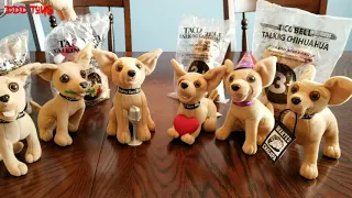 Taco Bell talking Chihuahuas collection Yo quiero Taco Bell