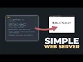 A Simple Web Server in C