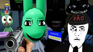 Trabalhando na escala 6x1... ( roblox animal hospital da zueira )