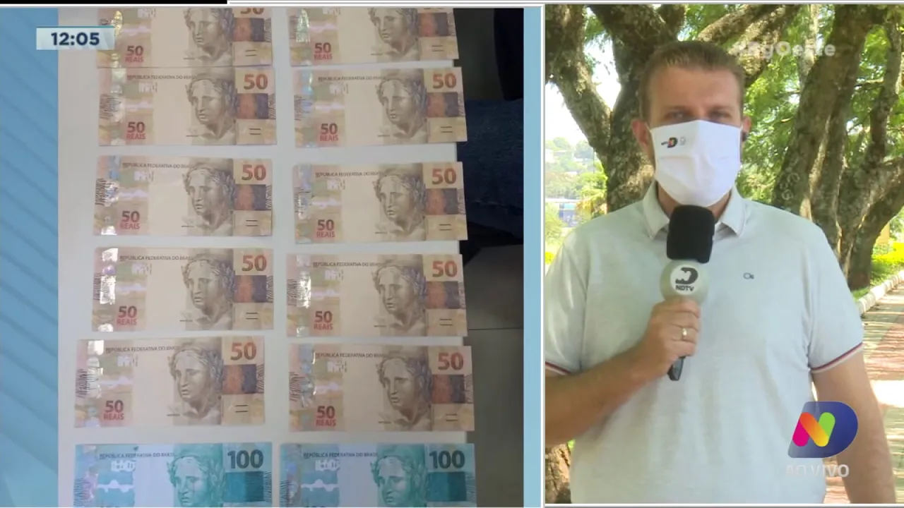 Chapecó: PF prende homem que recebeu pelos Correios notas falsas de Real