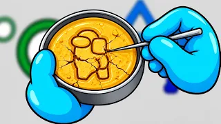 HONEYCOMB SQUID GAME ANIMATION - Henry Stickman and Among us