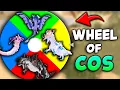 This WHEEL DECIDES what I KOS as Creatures of Sonaria