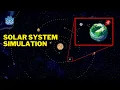 I Simulated our SOLAR SYSTEM - Exploring Physics in Godot