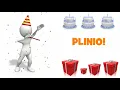 HAPPY BIRTHDAY PLINIO!