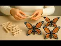 How to Turn Clothespins into a Beautiful Butterfly Amazing DIY Decoration Gift Idea