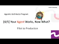 How to Make AI Agents Enterprise Ready From Pilot to Production Agentic Architects