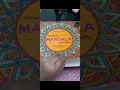 Adult art at haul Review Mandala colouring book for adult link in description